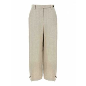[BRUNELLO CUCINELLI] 라프리마 여성 팬츠 반바지 린넨 MH549P8867C002 베이지 /8