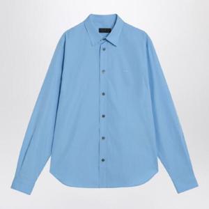 PRADA Light blue cotton shirt UCN611WMO10IV/R_PRADA-F0YRX