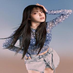 [게스]게스 엔믹스 데님프린트 메쉬 긴팔티_K YP2K1446