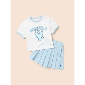 [빈폴키즈] BP FOOTBALL CLUB 폴키 2PCS 상하 세트  스카이 블루 (BI5642G91Q)