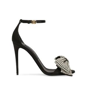 돌체앤가바나 rhinestone embellished satin sandals CR1793A9S43 TP719815609