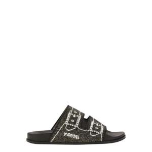 Marni 장식 프레셔스 샌들 SAMS016802P6393 00N99 TP942934037