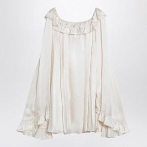 CHLOA  Milky white mini dress in silk CH25ARO12132/R_CHLOE-107