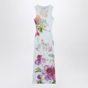 LOEWE Silk and cotton floral dress S359Y51XA3SI/R_LOEW-5459