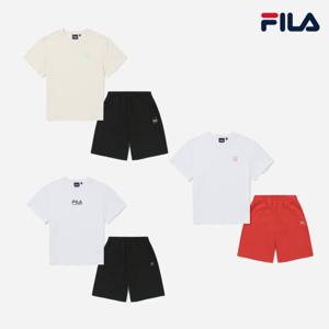 [휠라키즈]휠라키즈 남,여 아동 공용 스몰로고 상하 셋업 3종 택 1_FK2FSH200