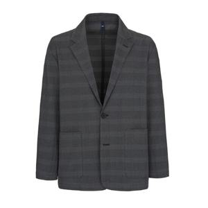 [지이크]S/S 블랙프린트 글렌체크 오버핏 자켓 PEEAD4026
