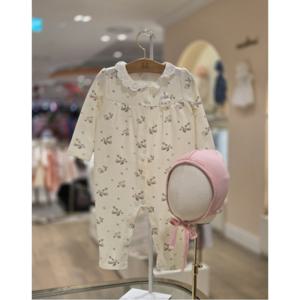 M밍크뮤D 25FW (YE)루루리오셀SET우주복 보넷세트 실내복 (35A7004117)