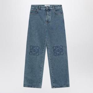 LOEWE Loose fit Anagram jeans in medium blue H526Y11WA6CO/R_LOEW-5320