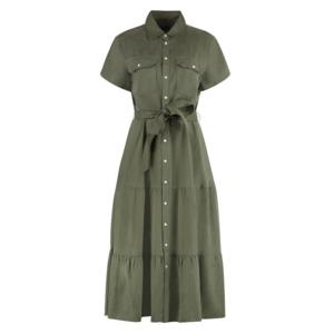 폴로 랄프로렌 미디 원피스 211959905 001 GREEN