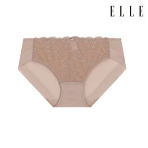 [엘르이너웨어]멜로우 레이스 햄라인팬티 EDWBP812SK