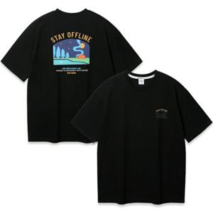 앨빈클로 STAY OFFLINE 오버핏 반팔티 AST4789 (3 COLOR)