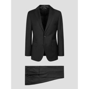 [갤럭시] [GX BLACK] 울 솔리드 슬림핏 수트 세트 - 블랙 (PS001352185)