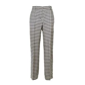 에스막스마라 스트레이트 팬츠 RIETI001 White Black