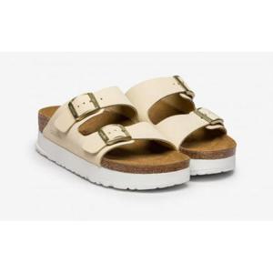 버켄스탁 샌들 ARIZONA PLATFORM 1026924 ECRU Beige