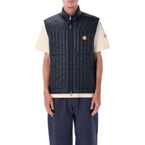 Moncler Donald Glover 폴로 티셔츠 25A1A00011597YF 778 NAVY B