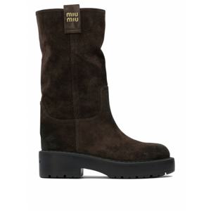 [MIU MIU] 라프리마 여성 앵클 부츠 5U270E 0B2F0003 F 055 Brown /3