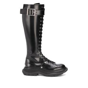 알렉산더 맥퀸 부츠 595466WHZ81 1081 BLACK BLACK SILVER 1081