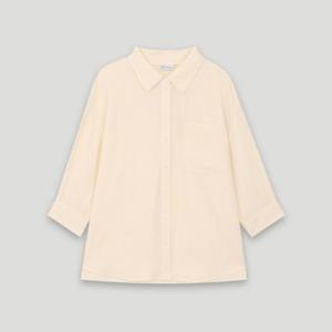 [코데즈컴바인] 격자 조직감 셔츠블라우스 (CKB-BL516W6)