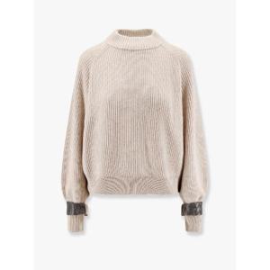 BRUNELLO CUCINELLI Cashmere sweater with removable cuffs M12723300