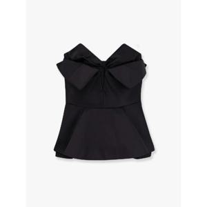 ALEXANDER MCQUEEN Silk blend Bustier/Top 839622
