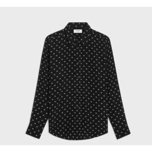 셀린느 셔츠 2C813387Z 12NC NOIR CREME