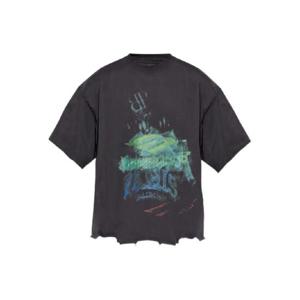 발렌시아가 프린트 티셔츠 783399TSVB4