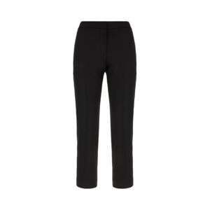 알렉산더 맥퀸 스트레이트 팬츠 830041QJAAC 1000 BLACK