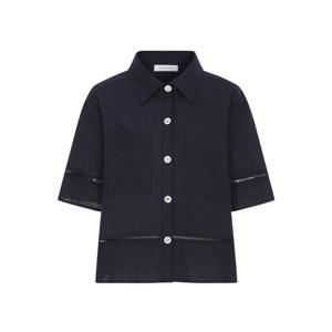 예시카 썸머 면 레이스 셔츠 블라우스 YJ4BL117