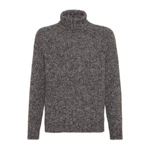 브루넬로쿠치넬리 그레이 텍스처 니트 터틀넥 스웨터 M2B300703