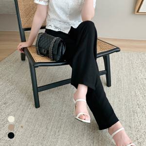 KARRA 쿨스트링밴딩핀턱팬츠_A5M0881