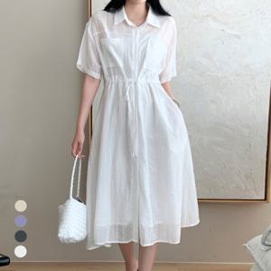 KARRA (77까지)에스닉루즈핏셔츠원피스_A5M0877