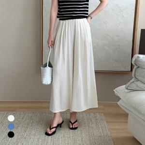 KARRA 이지밴딩와이드팬츠_A5M0893