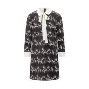 REDValentino 올오버 스타 프린트 롱 슬리브 드레스 3R3VAHP06VV 0MG TP934739615