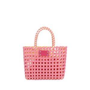 MSGM 우븐 로고 패치 탑 핸들 백 3641MDZ49632 13 TP944232750