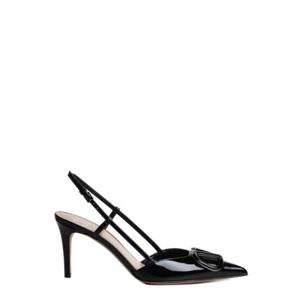 Valentino VLogo 시그니처 포인티드 토 펌프스 1W0S0R01TMK 0NO TP944330707