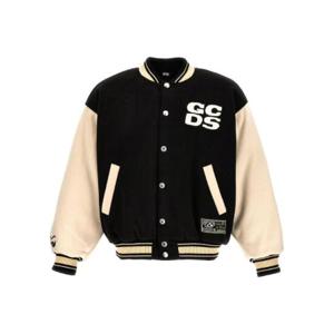 GCDS 투톤 긴팔 봄버 재킷 FW23M200479 02 TP944210283