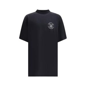 발렌시아가 반팔 티셔츠 787349TRVU5 9374 BLACK