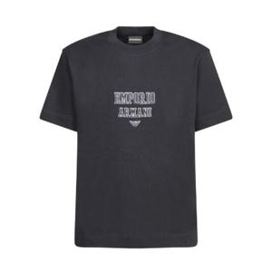 Emporio Armani 로고 자수 크루넥 티셔츠 6D1TQ91JWZZ 09U3 TP944281257