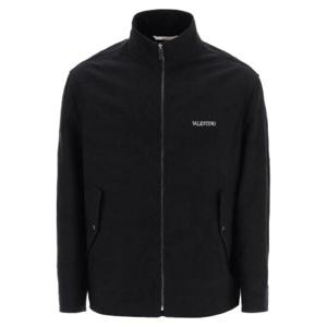 Valentino 로고 디테일 집업 긴팔 재킷 1V3CIF358KT F02 TP944251806