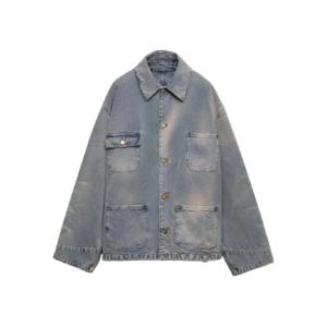 25 SS 프라다 디스트레스드 이펙트 재킷 GEB289SOOO14W7 TP439359360
