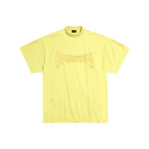 25 SS 발렌시아가 다크웨이브 티셔츠 739028TPVN5 TP432126413