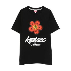 25 SS 겐조 보크 플라워 파리 티셔츠 FF62TS3564SG TP439331684