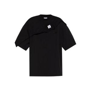 25 SS 베트멍 레이어드 패널 티셔츠 UH76TR400B1000 TP439321913