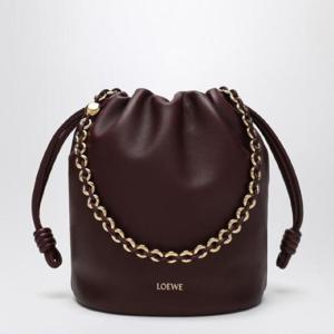 LOEWE 플라멩코 퍼즈 버킷 백 다크 버건디 A411FPBX02LE/XH_LOEW-7240