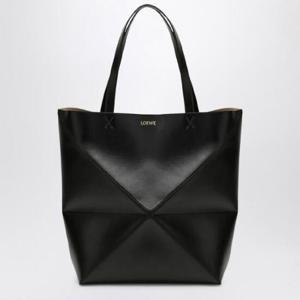 LOEWE Puzzle Fold Tote XL black bag B933Q18X01LE/R_LOEW-1100