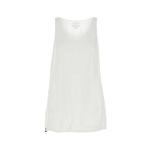 PRADA White cotton reversibile mini dress 133319SOOO17XE F0009