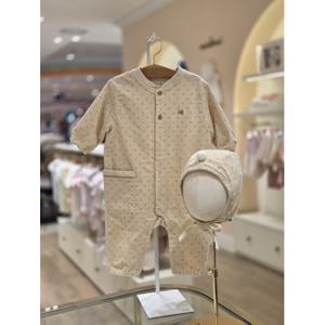M밍크뮤D 25FW (CR)아미띠에뮤뮤SET우주복 보넷모자세트 (35A7067501)