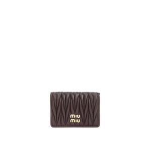 미우미우 지갑 5MC103AFPPF0NBL Brown