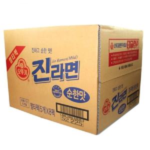 진라면순한면120g x40