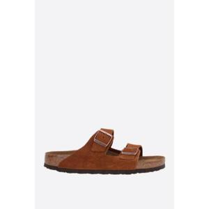 BIRKENSTOCK 아리조나 BS 스웨이드 플랫 샌들(Narrow Fit) 1009527 MINK